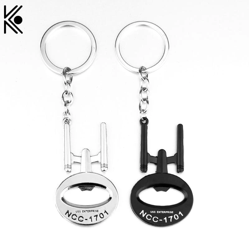 Star Wars Star Trek USS Enterprise Silver Bottle Opener Star Trek Beyond Keychain pendant casual Souvenir gifts llaveros
Star Wars Star Trek USS Enterprise Silver Bottle Opener Star Trek Beyond Keychain pendant casual Souvenir gifts llaveros