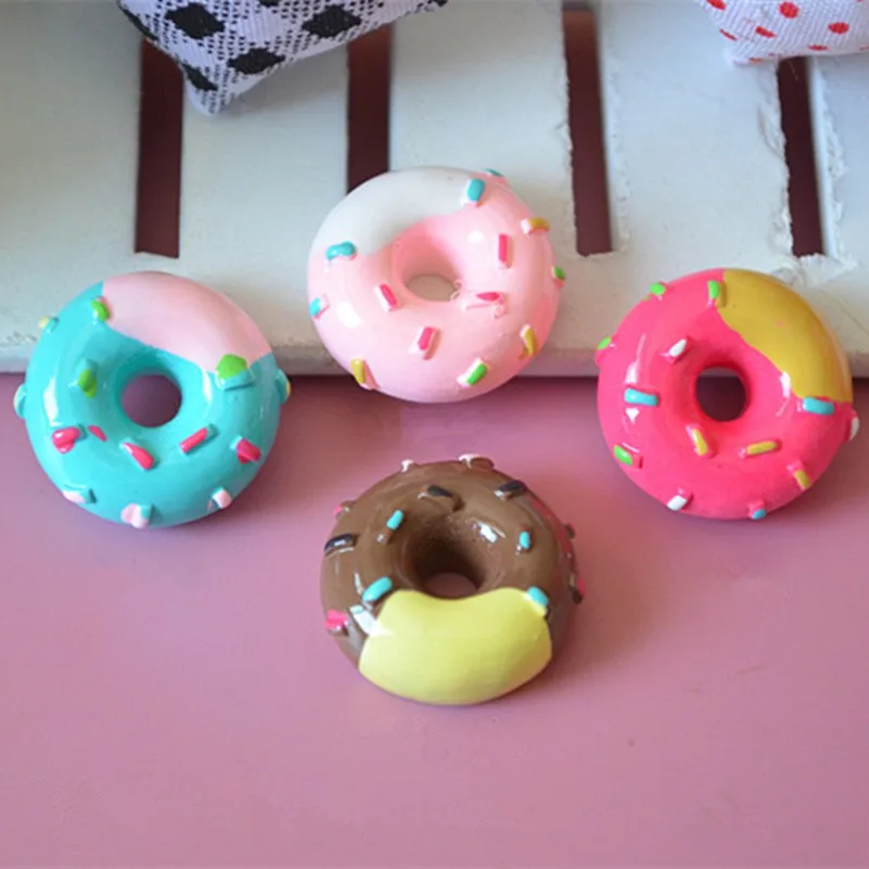 Tanduzi 20PCS Kawaii Flatback Resin Cabochon Simulation Donut Double Color Doughnut Dollhouse Deco Parts Hair Bow DIY
Tanduzi 20PCS Kawaii Flatback Resin Cabochon Simulation Donut Double Color Doughnut Dollhouse Deco Parts Hair Bow DIY