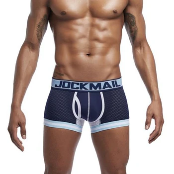 Hot Sale Trunks Underwear Men Boxers Mesh U Pouch Sexy cuecas homme Breathable Underpants Trunks Mens Boxer Shorts Male Panties
Hot Sale Trunks Underwear Men Boxers Mesh U Pouch Sexy cuecas homme Breathable Underpants Trunks Mens Boxer Shorts Male Panties
