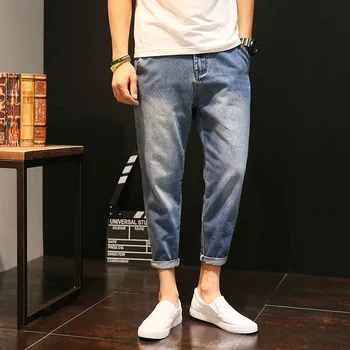High quality 2020 wholesale spring Summer washing Loose harem jeans thin men's student youth cowboy denim Ankle length pants
High quality 2020 wholesale spring Summer washing Loose harem jeans thin men's student youth cowboy denim Ankle length pants