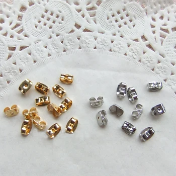 50pcs/lot DIY Metal Iron Earrings Jewelry Accessories Earring Back Earring Plug Bullet Ear Plugging End Stoppers 6mm
50pcs/lot DIY Metal Iron Earrings Jewelry Accessories Earring Back Earring Plug Bullet Ear Plugging End Stoppers 6mm