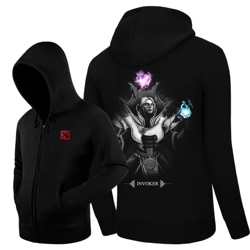 New Invoker Carl Dota 2 Hero Game Hoodies Side pockets Hoody Sweatshirts Outerwear Unisex Cotton Zipper Coat
New Invoker Carl Dota 2 Hero Game Hoodies Side pockets Hoody Sweatshirts Outerwear Unisex Cotton Zipper Coat