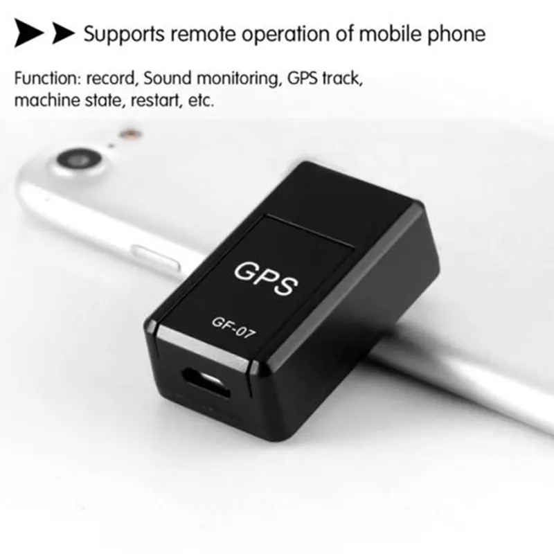 GF-07 Mini GPS Kids Locator Car Key Tracker Anti-Lost Recording Can Record SMS Alarm Real Time Smart Tracking Wearable Devices
GF-07 Mini GPS Kids Locator Car Key Tracker Anti-Lost Recording Can Record SMS Alarm Real Time Smart Tracking Wearable Devices