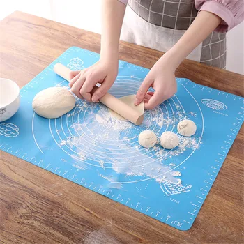 Silicone Baking Mat Pizza Dough Flour Rolling Mat Kneading Mat Baking Pastry Rolling Pad Bakeware Kitchen Accessories
Silicone Baking Mat Pizza Dough Flour Rolling Mat Kneading Mat Baking Pastry Rolling Pad Bakeware Kitchen Accessories