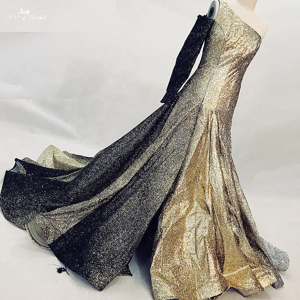 RSE863 One Off Shoulder Long SLeeve Evening Gown Gold & Black & Silver Glitters Shine Bling Bling Vestido De Festa Longo De Luxo
RSE863 One Off Shoulder Long SLeeve Evening Gown Gold & Black & Silver Glitters Shine Bling Bling Vestido De Festa Longo De Luxo