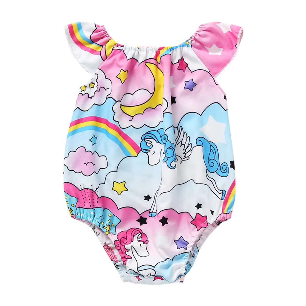 Infant Baby Girl Romper Jumpsuit Playsuit Newborn Baby Clothes Cartoon Horse Rainbow Print Summer Outfits Romper Baby Costume
Infant Baby Girl Romper Jumpsuit Playsuit Newborn Baby Clothes Cartoon Horse Rainbow Print Summer Outfits Romper Baby Costume