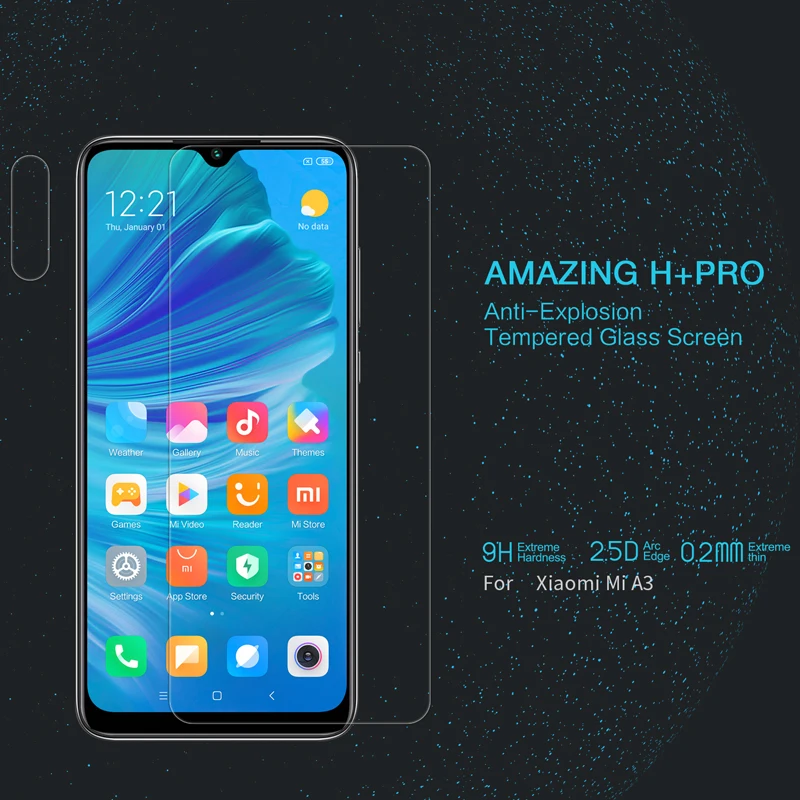 For Xiaomi mi a3 NILLKIN Amazing H+Pro 2.5D Round Edge Anti-Explosion Tempered Glass Screen Protector For Xiaomi mi a3 mia3
For Xiaomi mi a3 NILLKIN Amazing H+Pro 2.5D Round Edge Anti-Explosion Tempered Glass Screen Protector For Xiaomi mi a3 mia3