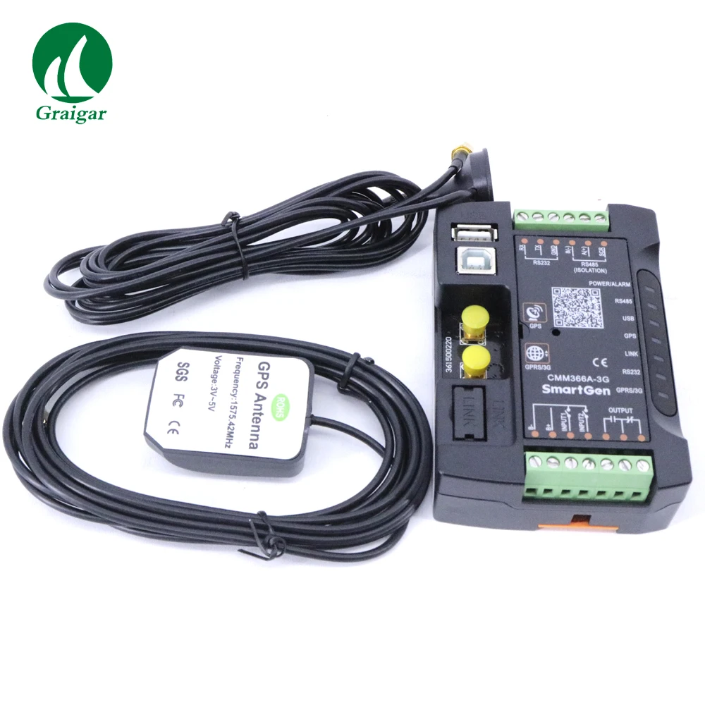CMM366A-3G Cloud Monitoring Communication Module Can Genset Monitoring Has GPS Locate Function
CMM366A-3G Cloud Monitoring Communication Module Can Genset Monitoring Has GPS Locate Function