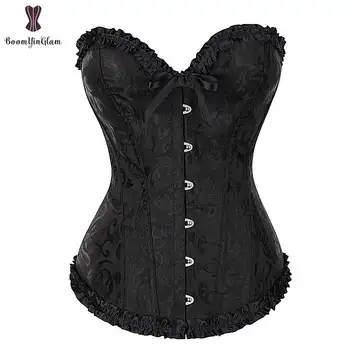 Lace Up Corset Top White Black Red Corsets 6XL Plus Size Gothic Sexy Bustier Corselet Lingerie Steampunk Overbust Waist Trainer
Lace Up Corset Top White Black Red Corsets 6XL Plus Size Gothic Sexy Bustier Corselet Lingerie Steampunk Overbust Waist Trainer