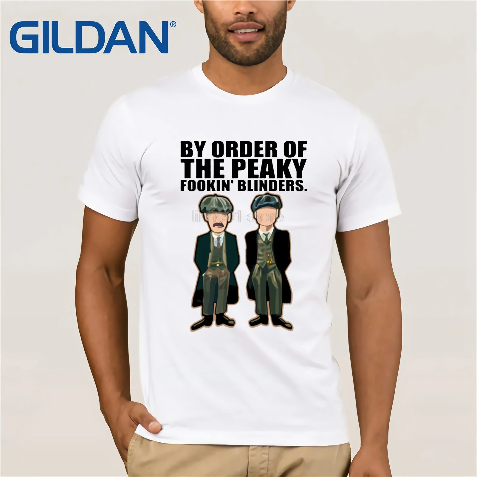 GILDAN Peaky blinders T Shirt Short Sleeved Cotton Tops Guys Heavy Metal TV Show T-Shirts Printed Tops camisetas hombre
GILDAN Peaky blinders T Shirt Short Sleeved Cotton Tops Guys Heavy Metal TV Show T-Shirts Printed Tops camisetas hombre