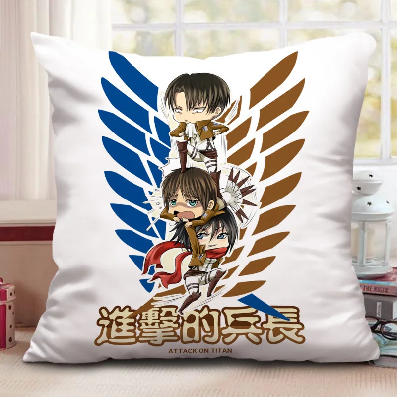 Attack on Titan Cosplay Prop Fashion Square Cushion Automobile Sofa Waist Pad Double Sided Graph Pillow Christma Gift
Attack on Titan Cosplay Prop Fashion Square Cushion Automobile Sofa Waist Pad Double Sided Graph Pillow Christma Gift