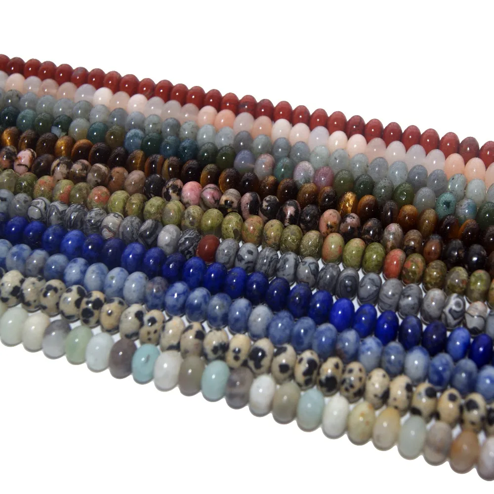 Wholesale Natural Stone Lapis Lazuli Agates Crystal Amethysts Beads Spacer Rondelle Beads For Jewelry Making Charm DIY Bracelet
Wholesale Natural Stone Lapis Lazuli Agates Crystal Amethysts Beads Spacer Rondelle Beads For Jewelry Making Charm DIY Bracelet