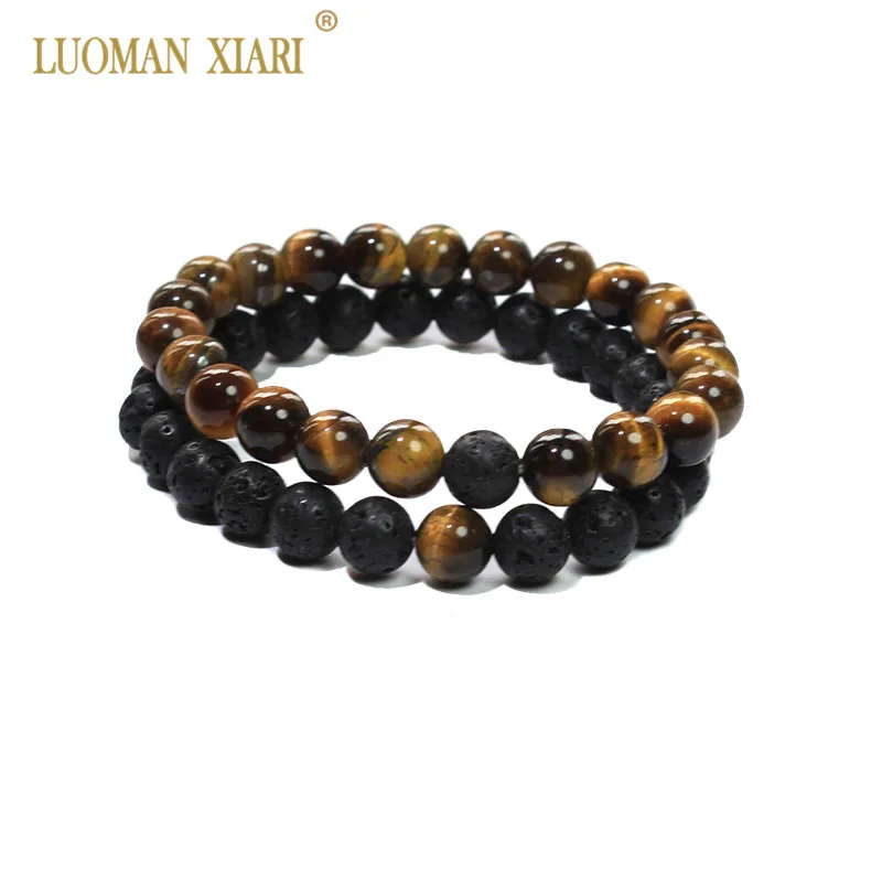 Wholesale Double-deck 8mm Bracelets Natural Tiger Eye Stone Beads For Couple Men Women Bangle Charm Jewelry Stretch 19 mm
Wholesale Double-deck 8mm Bracelets Natural Tiger Eye Stone Beads For Couple Men Women Bangle Charm Jewelry Stretch 19 mm