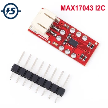 MAX17043 I2C LiPo Fuel Gauge Lithium Battery Detection Module A/D Converter IIC
MAX17043 I2C LiPo Fuel Gauge Lithium Battery Detection Module A/D Converter IIC
