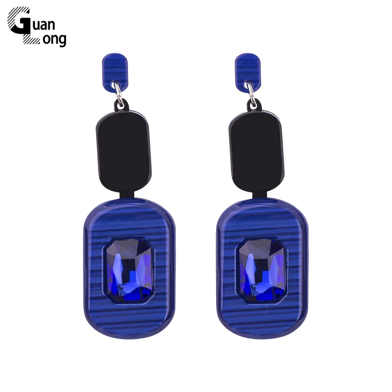 GUANLONG Classic Drop Resin Earrings Women Big Long Geometric Acrylic Earings Fashion Elegant Crystal Dangling Earring Jewelry
GUANLONG Classic Drop Resin Earrings Women Big Long Geometric Acrylic Earings Fashion Elegant Crystal Dangling Earring Jewelry