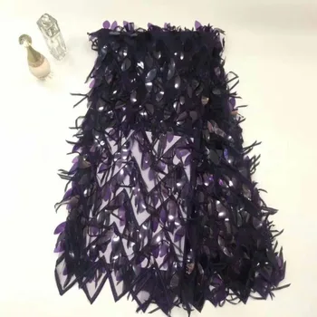 Beautiful Design purple Sequin Embroidered Mesh Lace Fabric For Women Party Dress Lace black African tulle Lace Material
Beautiful Design purple Sequin Embroidered Mesh Lace Fabric For Women Party Dress Lace black African tulle Lace Material