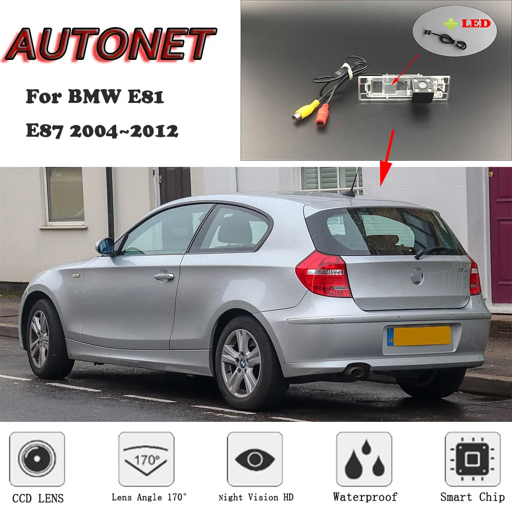AUTONET HD Night Vision Backup Rear View camera For BMW E81 2007~2012 For BMW E87 2004~2011 3D 5D hatchback/license plate camera
AUTONET HD Night Vision Backup Rear View camera For BMW E81 2007~2012 For BMW E87 2004~2011 3D 5D hatchback/license plate camera
