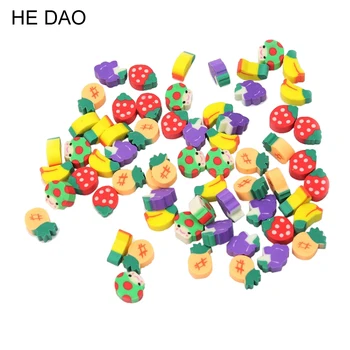 100 Pcs Cute Fruit Cuisine Shape Rubber Eraser Student Learning Stationery For Child Creative Gift 
100 Pcs Cute Fruit Cuisine Shape Rubber Eraser Student Learning Stationery For Child Creative Gift