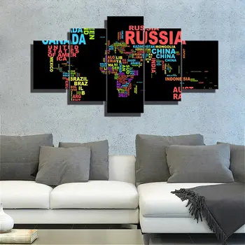 Creative Letters Map Wall Art Abstract Colorful World Map Canvas Painting for Living Room Wall Decor Poster Kid Canvas Frame Art
Creative Letters Map Wall Art Abstract Colorful World Map Canvas Painting for Living Room Wall Decor Poster Kid Canvas Frame Art