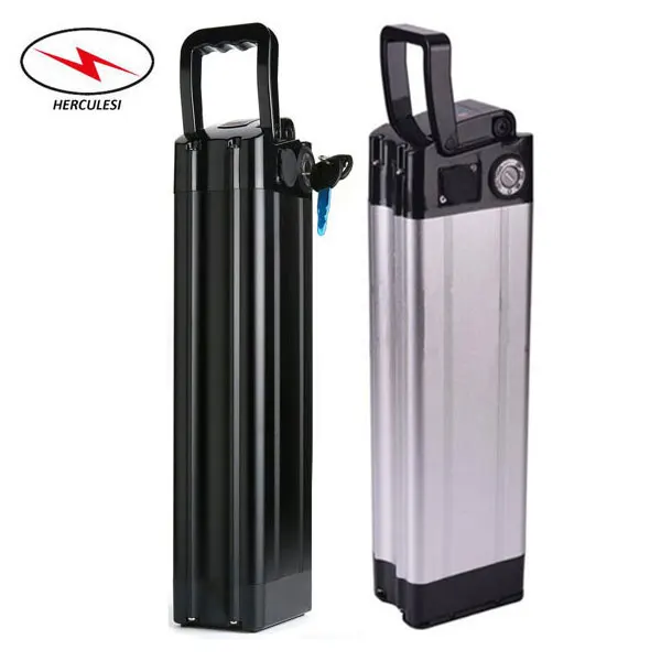 48 Volt Batteries 700W 12Ah 48V Lithium Ion Battery in 18650 2000mAh 13S6P Cells for Electric Bike 700W Silver Fish Battery
48 Volt Batteries 700W 12Ah 48V Lithium Ion Battery in 18650 2000mAh 13S6P Cells for Electric Bike 700W Silver Fish Battery