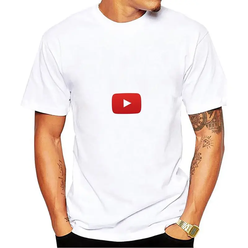 YouTube Logo 2018 new fashion design men T shirt creative simple casual male short sleeve
YouTube Logo 2018 new fashion design men T shirt creative simple casual male short sleeve