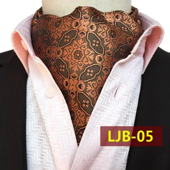Big Size Fashion Men Elegant Florals Collar Handkerchief Wedding Banquet High Quality Woven Ascots for Husband
Big Size Fashion Men Elegant Florals Collar Handkerchief Wedding Banquet High Quality Woven Ascots for Husband