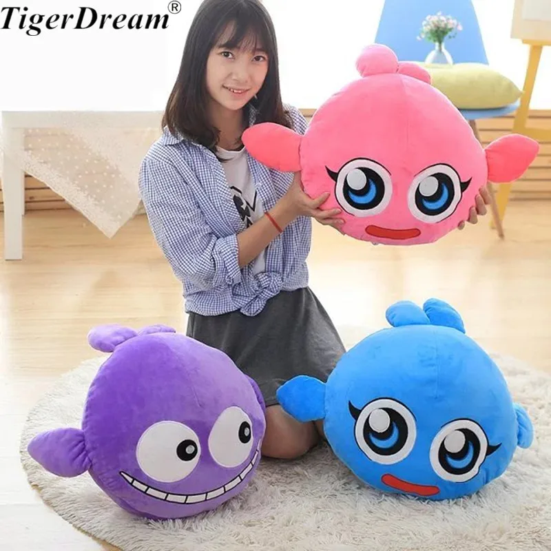Cartoon One Piece Soft PP Cotton Stuffed Big Eye Fish Plush Toys High Quality Cushions Creative Dolls Sleeping Pillows 3 Color
Cartoon One Piece Soft PP Cotton Stuffed Big Eye Fish Plush Toys High Quality Cushions Creative Dolls Sleeping Pillows 3 Color