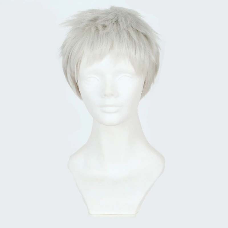 New Arrival Game Cosplay Wig 30cm Short Straight Synthetic Hair Overwatch Soldier 76 Wig for Man Boy Costume Party Silver Grey
New Arrival Game Cosplay Wig 30cm Short Straight Synthetic Hair Overwatch Soldier 76 Wig for Man Boy Costume Party Silver Grey