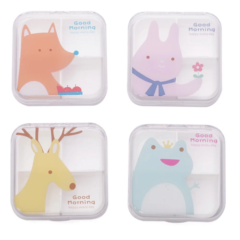 Portable Mini Cartoon Plastic Pill Box Medicine Case For Healthy Care Empty Drugs Box For False Eyelashes
Portable Mini Cartoon Plastic Pill Box Medicine Case For Healthy Care Empty Drugs Box For False Eyelashes