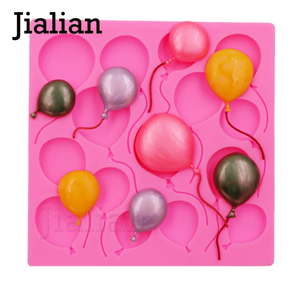 DIY Balloon Cake Border Silicone Molds Lollipop Birthday Fondant Cake Decorating Tools Gumpaste Chocolate Cupcake Moulds F0981
DIY Balloon Cake Border Silicone Molds Lollipop Birthday Fondant Cake Decorating Tools Gumpaste Chocolate Cupcake Moulds F0981