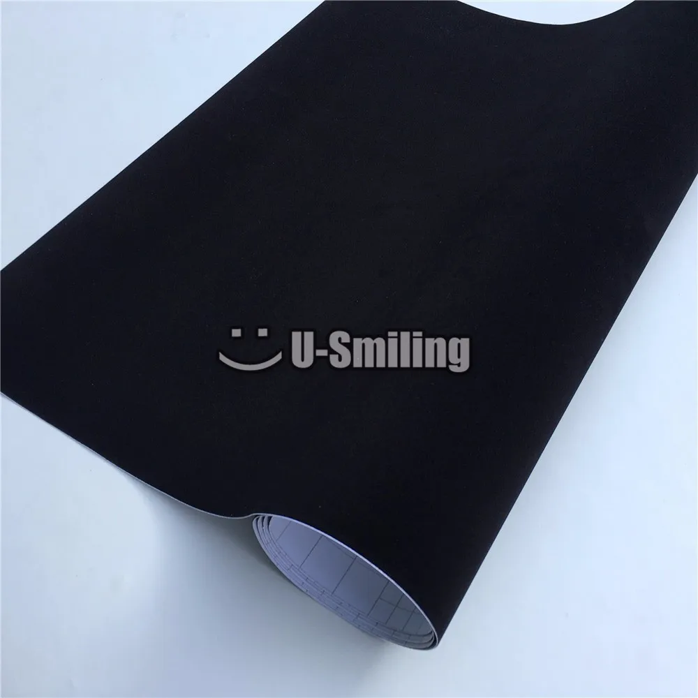 Black Velvet Vinyl Car Wrap Film Suede Wrapping Sticker Bubble Free For Car Interior Decal Console Computer Skin
Black Velvet Vinyl Car Wrap Film Suede Wrapping Sticker Bubble Free For Car Interior Decal Console Computer Skin