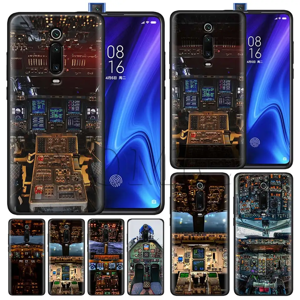 aircraft airplane cockpit Black Case for Xiaomi Redmi Note 7 7s K20 5 6 Pro Redmi 6 6 5 5Plus 4X S2 Y3 Silicone Soft Case
aircraft airplane cockpit Black Case for Xiaomi Redmi Note 7 7s K20 5 6 Pro Redmi 6 6 5 5Plus 4X S2 Y3 Silicone Soft Case