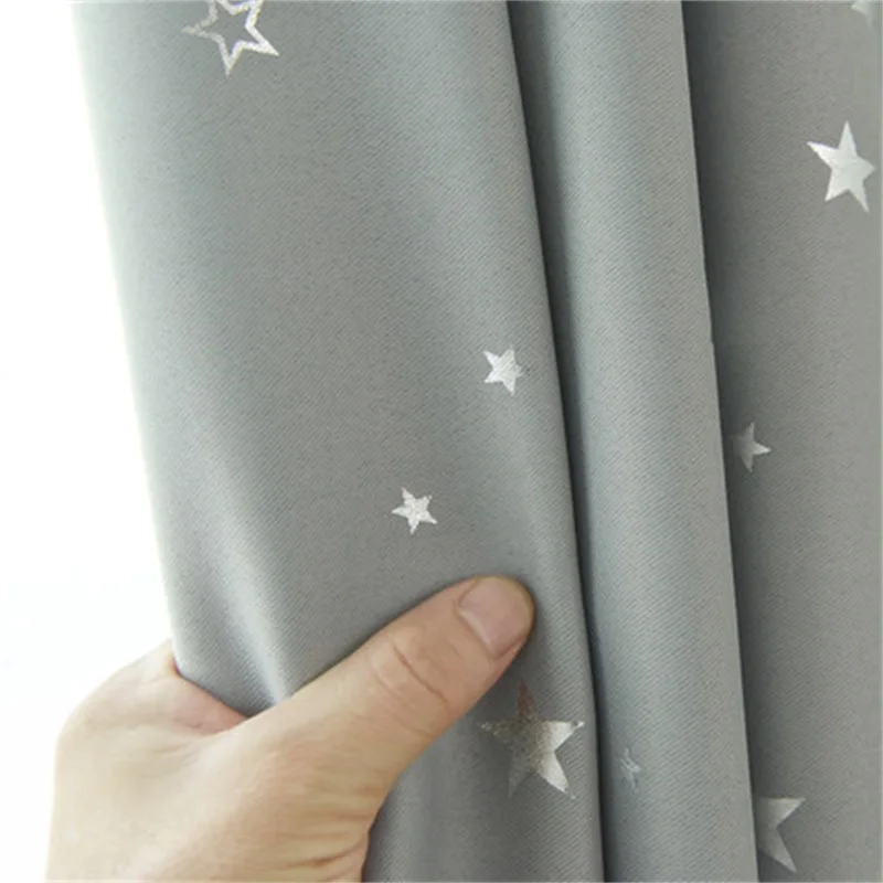 Modern Grey Shiny Star Curtain Cartoon Blackout Curtains For Living Room Bedroom Kid's Room Boy/Girl 's Curtains 123#4
Modern Grey Shiny Star Curtain Cartoon Blackout Curtains For Living Room Bedroom Kid's Room Boy/Girl 's Curtains 123#4