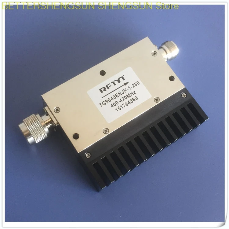 400-420MHz high power coaxial RF dual junction isolator high isolation isolator
400-420MHz high power coaxial RF dual junction isolator high isolation isolator
