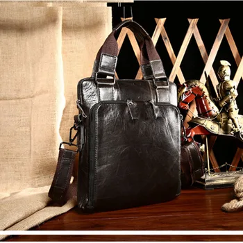 Genuine Leather Bag Business Handbags Cowhide Men Crossbody Bags Men's Travel Bags Tote Laptop Briefcases Men's handBag gifts
Genuine Leather Bag Business Handbags Cowhide Men Crossbody Bags Men's Travel Bags Tote Laptop Briefcases Men's handBag gifts