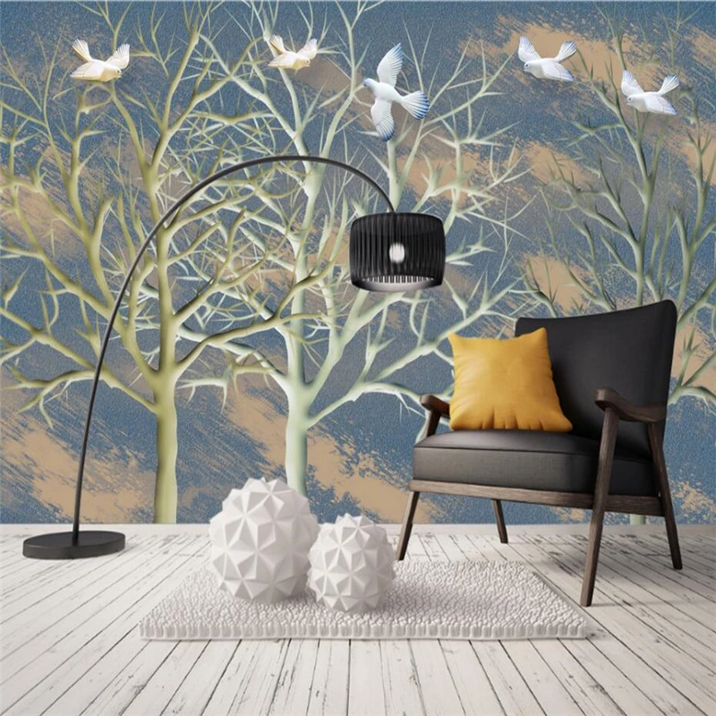 beibehang Abstract stereoscopic retro big tree TV sofa background wall custom large mural green wallpaper papel de parede
beibehang Abstract stereoscopic retro big tree TV sofa background wall custom large mural green wallpaper papel de parede