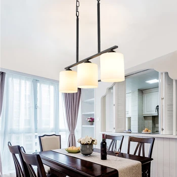 Simple American country Bar dining room study room three-head iron art chandelier
Simple American country Bar dining room study room three-head iron art chandelier