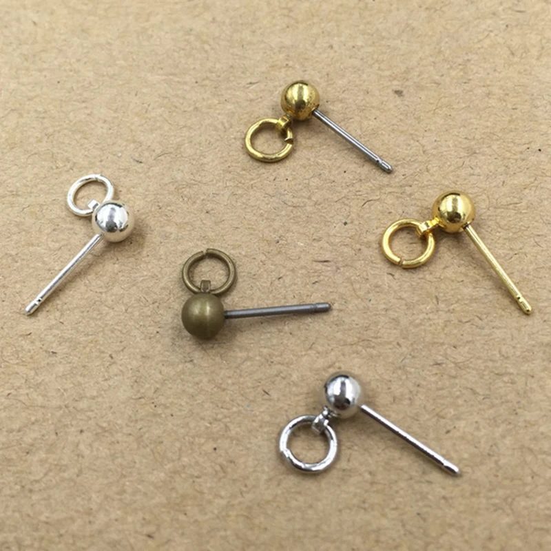 20pcs/lot 4*13mm Gold Silver Color Round Earring Pins Backs For Fashion Stud Earrings DIY Earring Jewelry Marking Findings
20pcs/lot 4*13mm Gold Silver Color Round Earring Pins Backs For Fashion Stud Earrings DIY Earring Jewelry Marking Findings