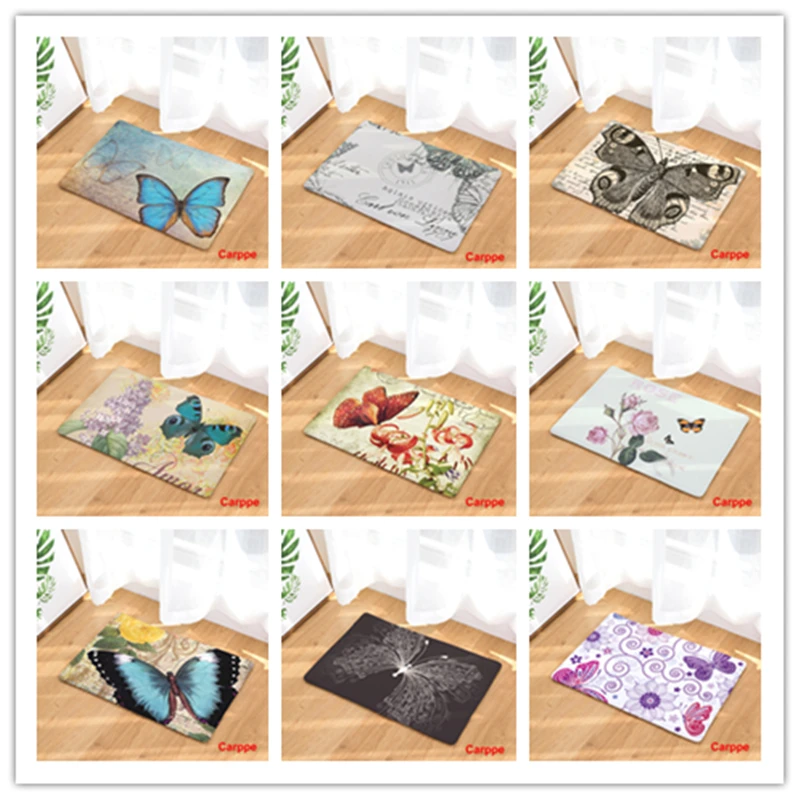 New Butterfly Print Carpets Non-slip Kitchen Rugs for Home Living Room Floor Mats 40x60cm
New Butterfly Print Carpets Non-slip Kitchen Rugs for Home Living Room Floor Mats 40x60cm