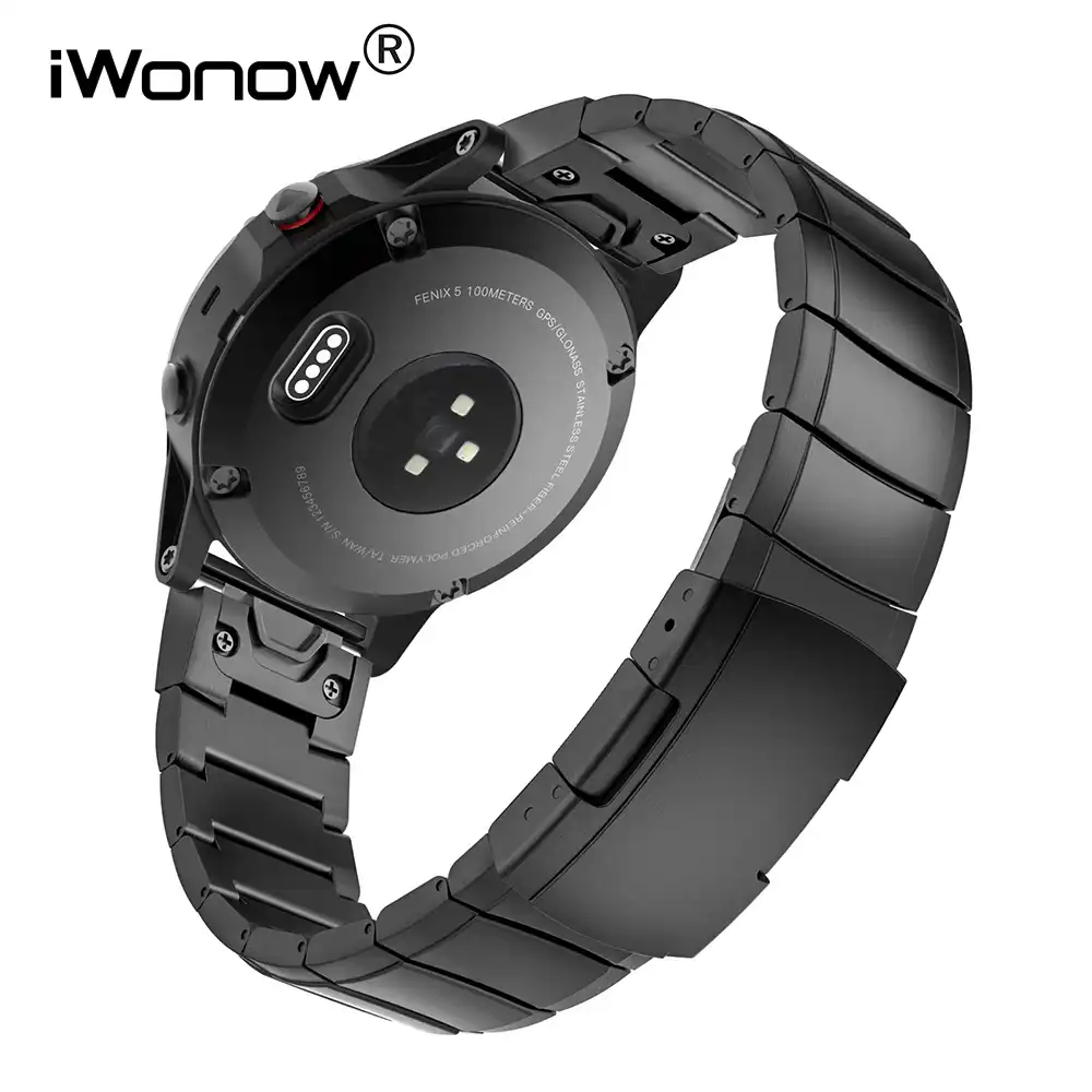 26mm stainless steel watch band