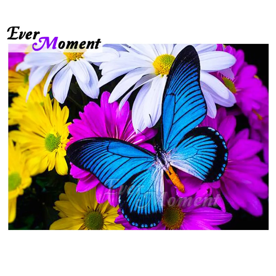 Ever Moment Diamond Painting 5D DIY Full Square Drill Blue Butterfly White Purple Flower Diamond Embroidery Decor ASF1722 
Ever Moment Diamond Painting 5D DIY Full Square Drill Blue Butterfly White Purple Flower Diamond Embroidery Decor ASF1722