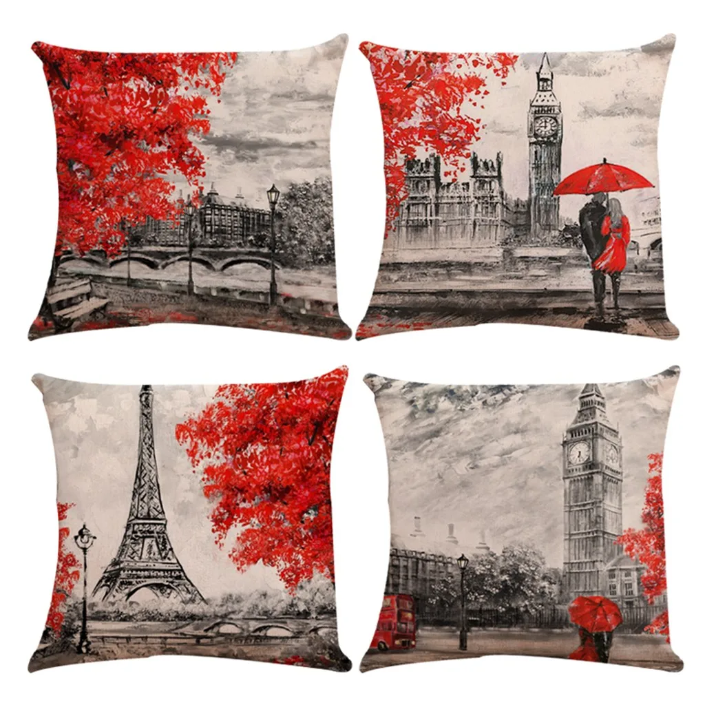 2019 Pillow Case Landscape Pattern Series Family Car Sofa Interior Linen Pillowcases Throw Pillow Cover Cojines Cushion Cover
2019 Pillow Case Landscape Pattern Series Family Car Sofa Interior Linen Pillowcases Throw Pillow Cover Cojines Cushion Cover