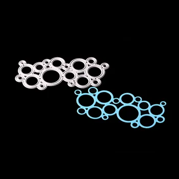 107*54mm Bubble circle lace Metal Cutting Dies scrapbooking Stencils DIY Craft Paper Scrapbooking new Template
107*54mm Bubble circle lace Metal Cutting Dies scrapbooking Stencils DIY Craft Paper Scrapbooking new Template