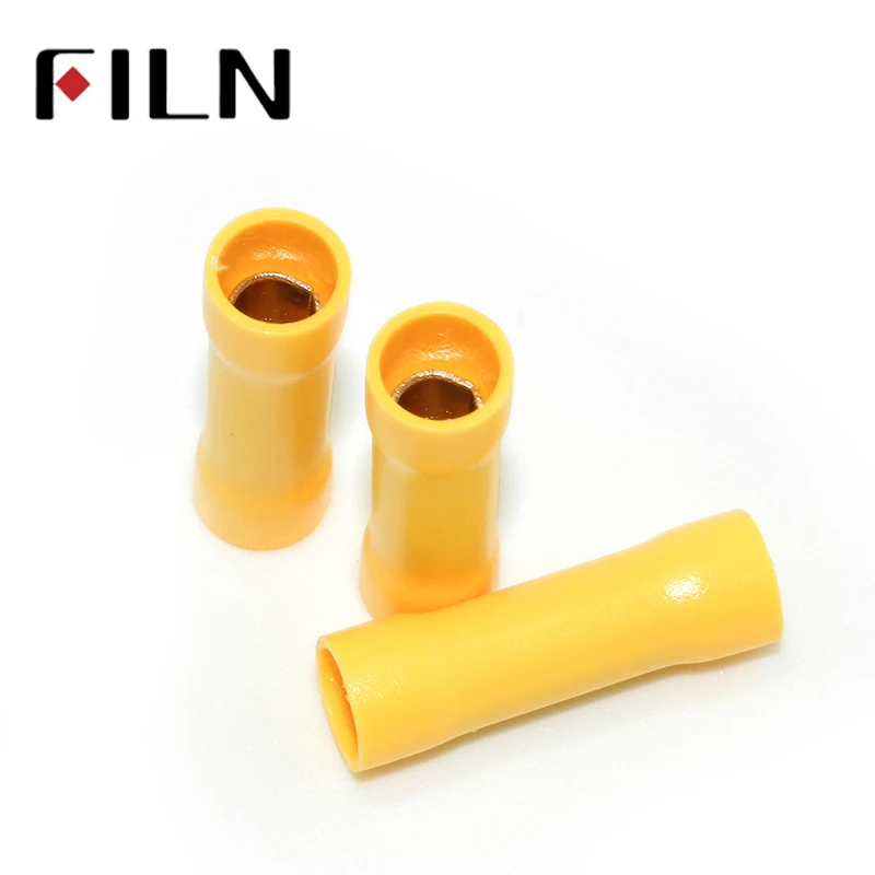 BV5.5 Bullet Shaped Female Insulating Joint Wire Connector Electrical Crimp Terminal AWG12-10 100Pcs/lot
BV5.5 Bullet Shaped Female Insulating Joint Wire Connector Electrical Crimp Terminal AWG12-10 100Pcs/lot