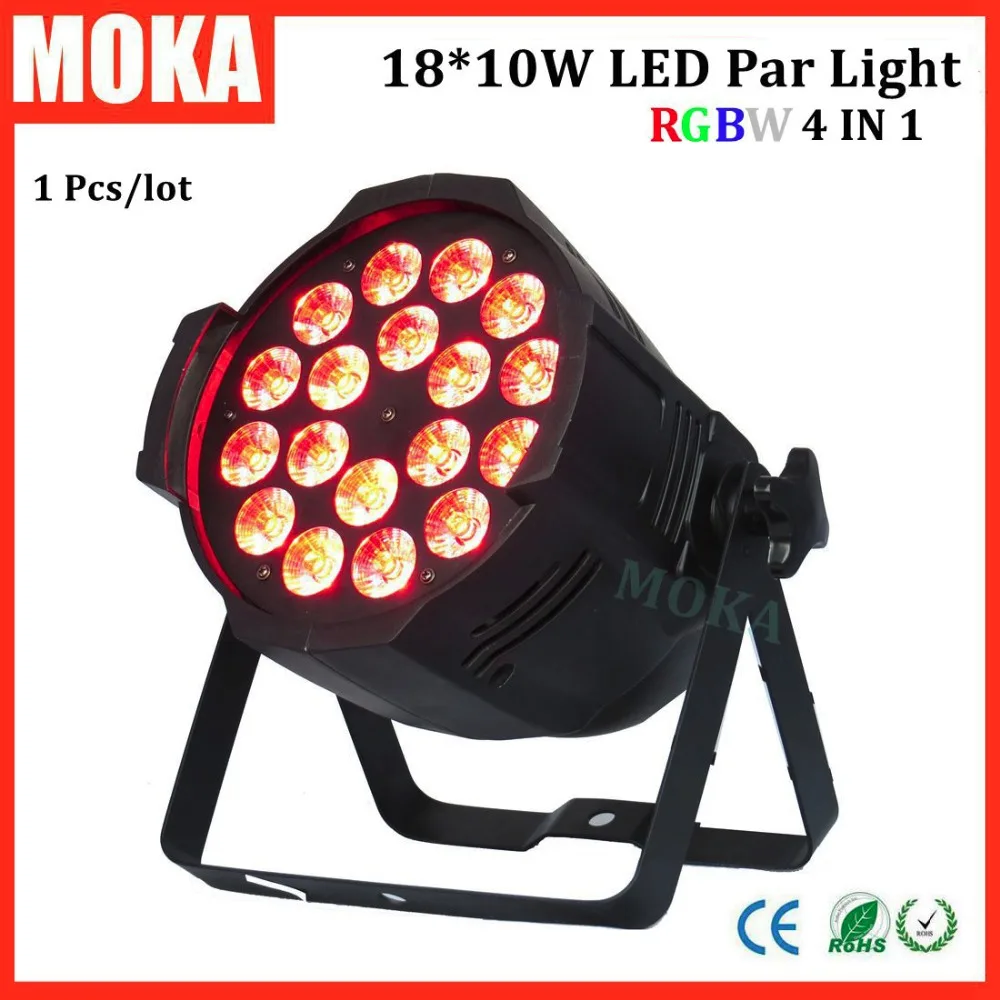 1 Pcs led par 18*10W disco dj light 4 in1 RGBW Aluminum DMX LED par light 64 can strobe light stage effect For Disco Club Party
1 Pcs led par 18*10W disco dj light 4 in1 RGBW Aluminum DMX LED par light 64 can strobe light stage effect For Disco Club Party