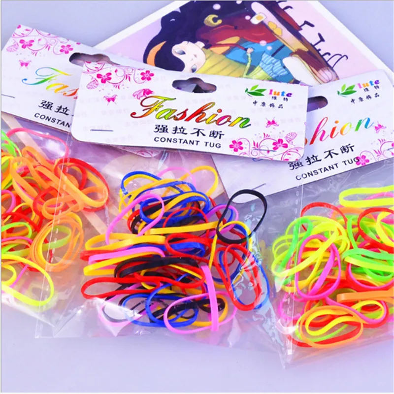 50Pcs Colorful Rubber Hair Band Elastic Hair Rope Ponytail Holder Hairband Hair Accessories for Women Girls
50Pcs Colorful Rubber Hair Band Elastic Hair Rope Ponytail Holder Hairband Hair Accessories for Women Girls