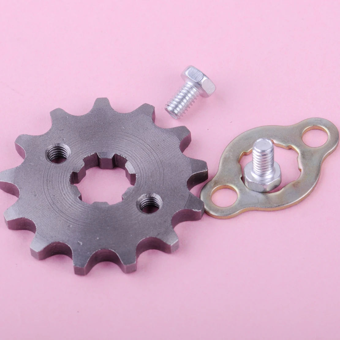 CITALL Motorcycle Motorbike Bicycle 420 13T 17mm Front Chain Sprocket Gear Fit for 50cc 70 90 110cc 125cc ATV Pit Dirt Bike
CITALL Motorcycle Motorbike Bicycle 420 13T 17mm Front Chain Sprocket Gear Fit for 50cc 70 90 110cc 125cc ATV Pit Dirt Bike
