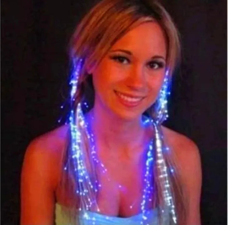 Fashion Flash Light Emitting Braids Hair Fiber Pigtails Glow Led Hair Accessories Braider for bar night club Party halloween
Fashion Flash Light Emitting Braids Hair Fiber Pigtails Glow Led Hair Accessories Braider for bar night club Party halloween