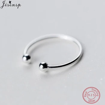 Jisensp 925 Sterling Silver Simple Rings for Women Trendy Party Wedding Band Jewelry Round Ball Durable Open Rings Bijoux
Jisensp 925 Sterling Silver Simple Rings for Women Trendy Party Wedding Band Jewelry Round Ball Durable Open Rings Bijoux