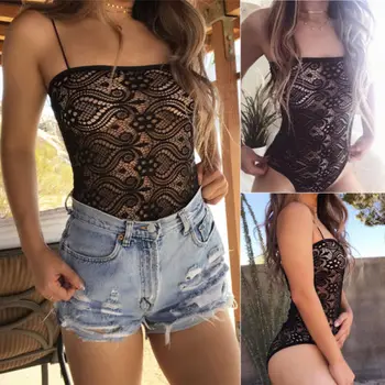 2018 Fashion Women Lace Bodysuit Zaful Hollow Out Solid Black Summer Bodysuit Women Rompers Sexy Outfit Women Clothes
2018 Fashion Women Lace Bodysuit Zaful Hollow Out Solid Black Summer Bodysuit Women Rompers Sexy Outfit Women Clothes